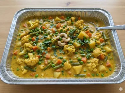 Vegetable Korma - Mains dish from EZGatherr catering menu