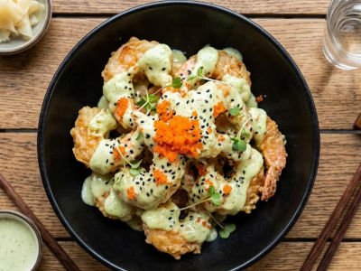 Wasabi Prawns
