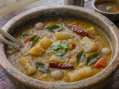 White Pumpkin Sambhar - Mains dish from EZGatherr catering menu