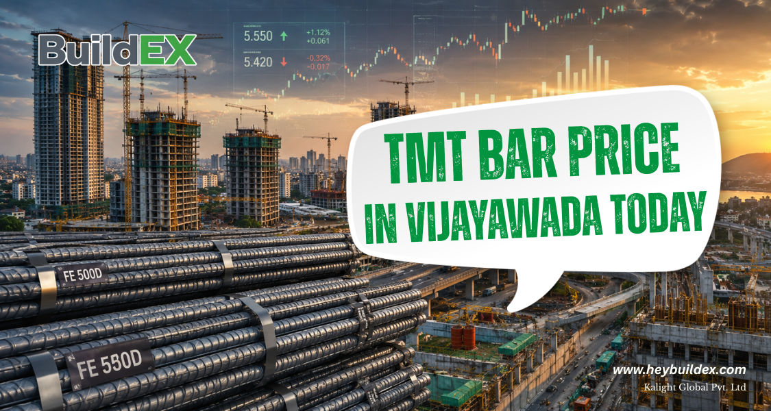 TMT Bar Price in Vijayawada Today | Latest Steel Rates