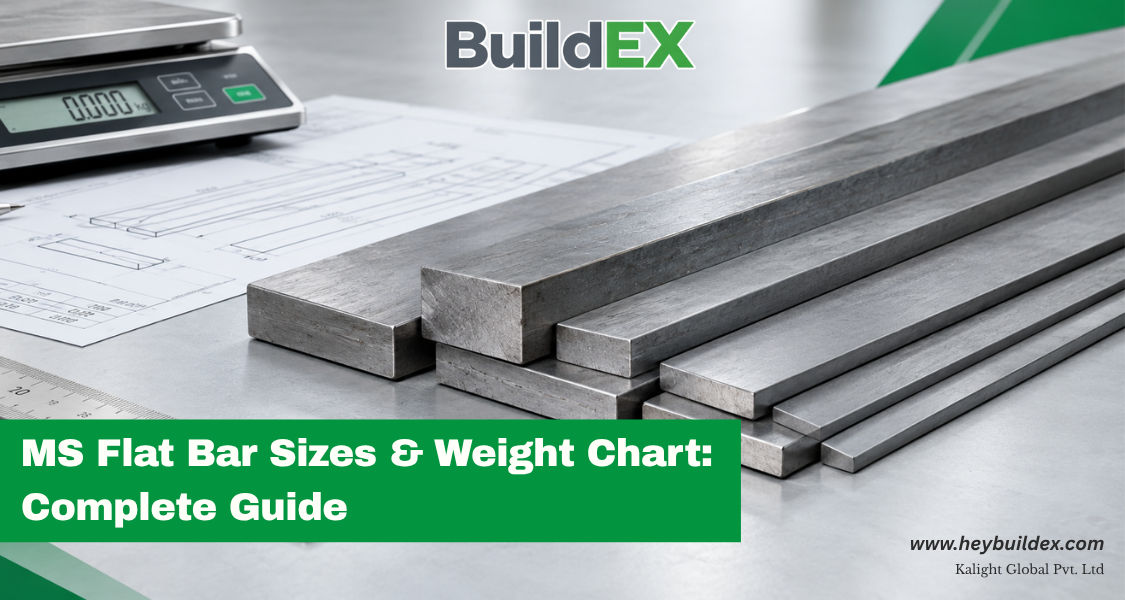 MS Flat Bar Sizes and Weight Chart: Complete Guide
