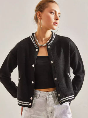 Rainame Bomber Buttoned