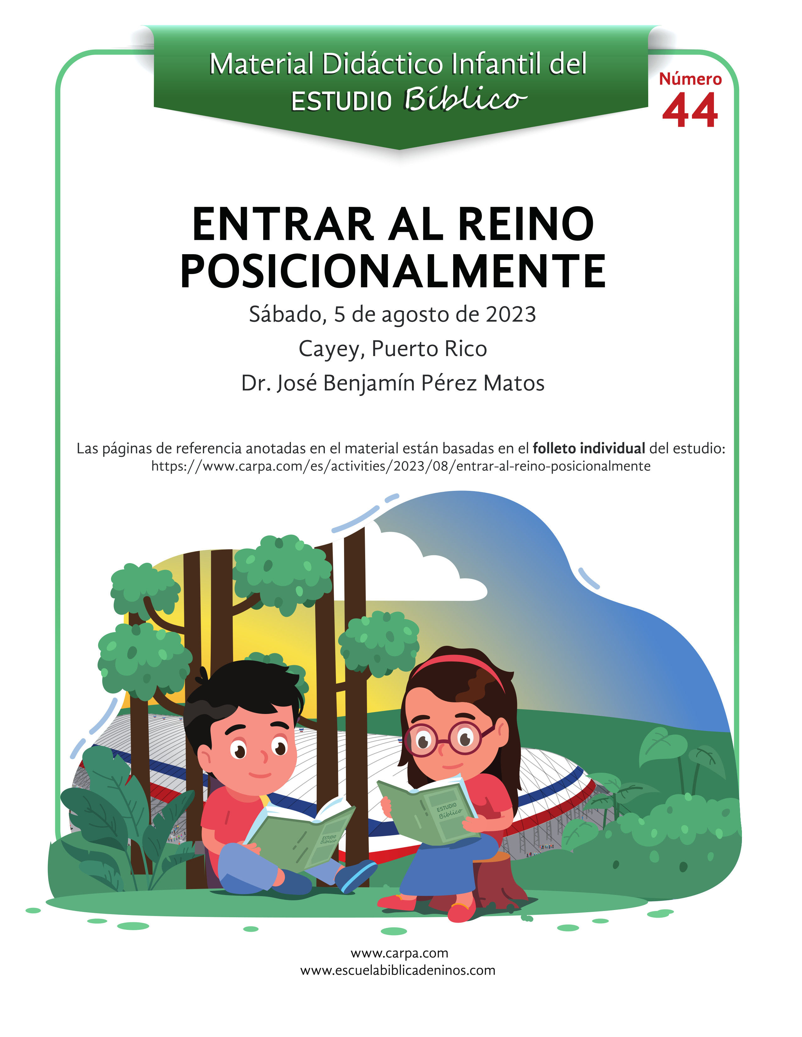 Entrar al Reino posicionalmente