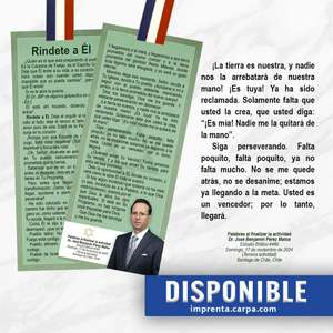 Marcador: Ríndete a Él
