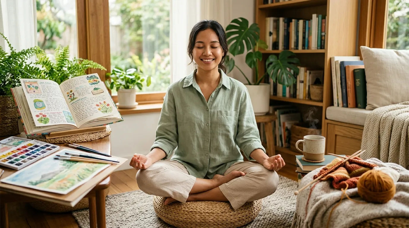 Kelola Stres dengan Meditasi, Relaksasi, dan Hobi Positif untuk Menjaga Kesehatan Mental di Era Modern