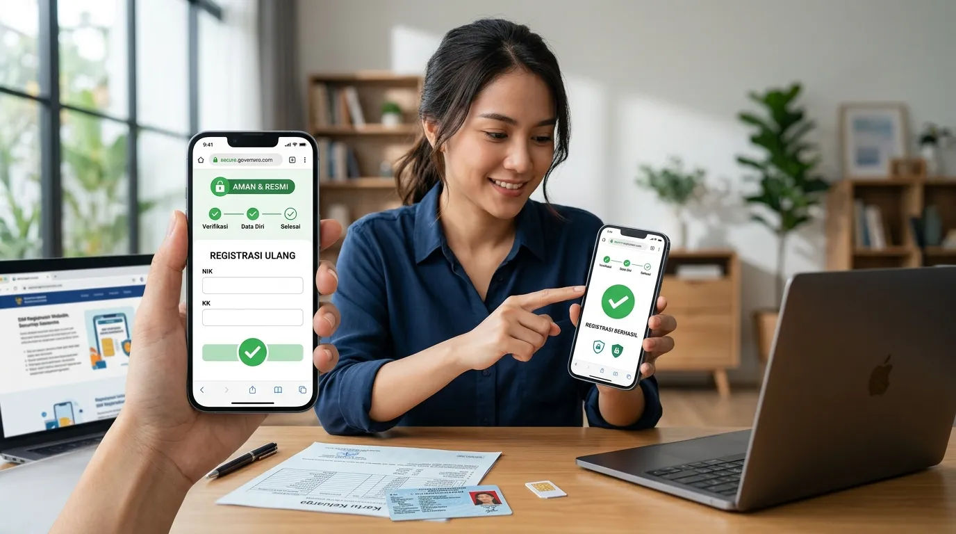 Cara Aman Registrasi Ulang Kartu SIM untuk Lindungi Data Pribadi