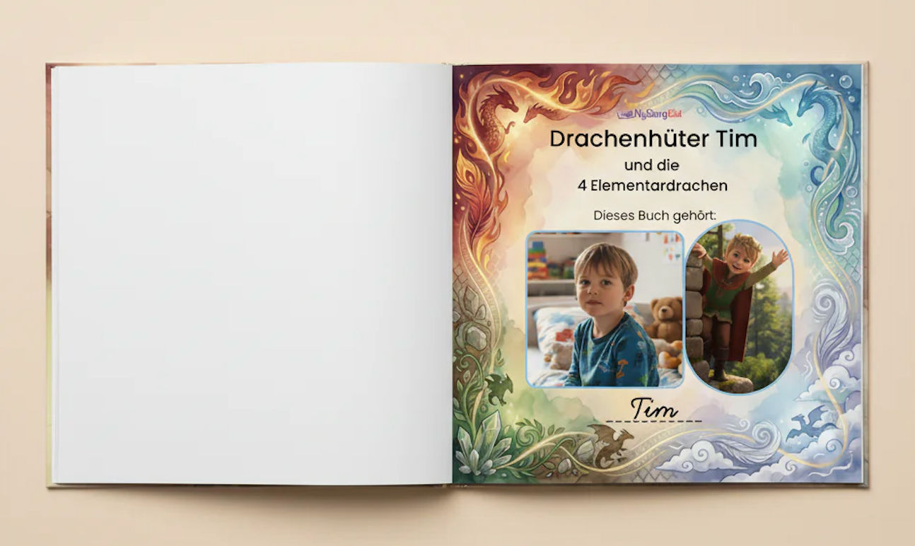 Beispiel für die Verwendung des Fotos auf der 1. Seite