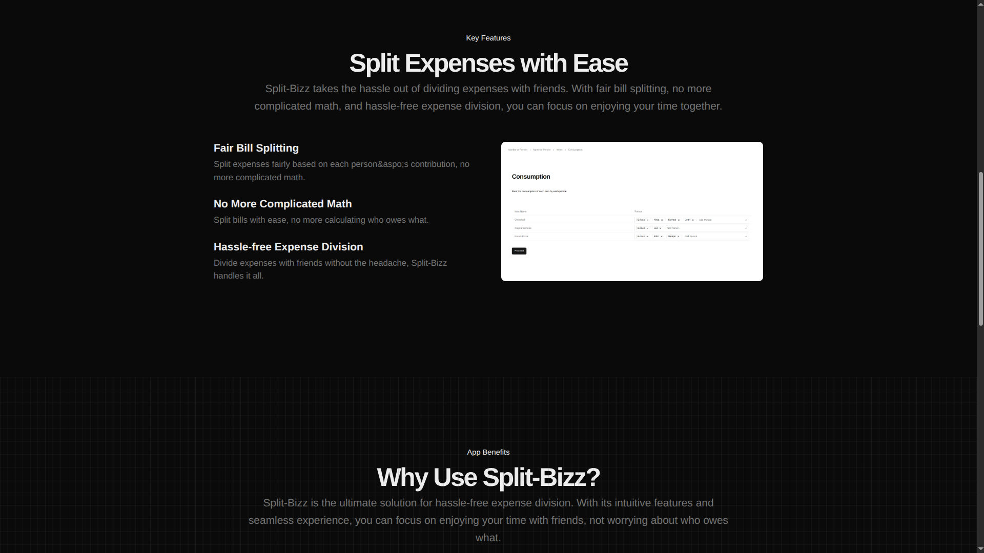 Split Bizz Screen Shot 1