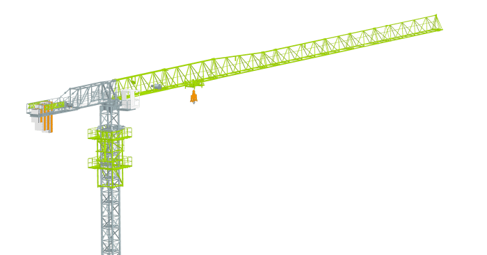 Zoomlion WA7527-16/20 Tower Crane latest specifications