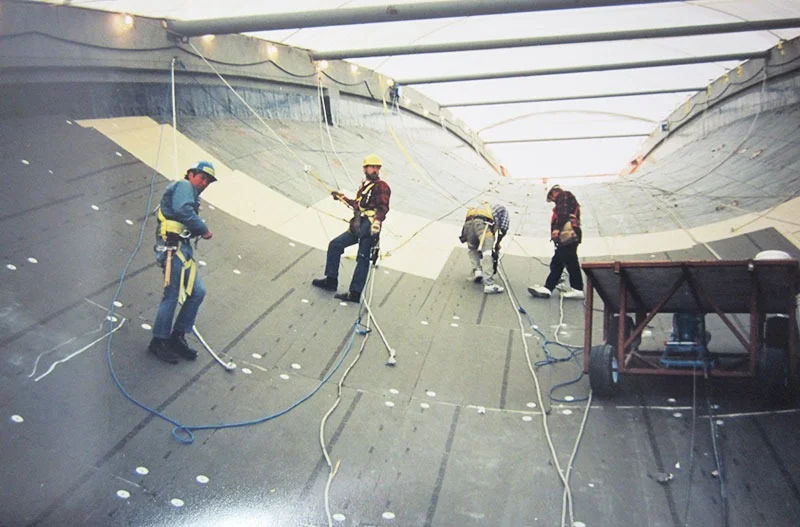On the job