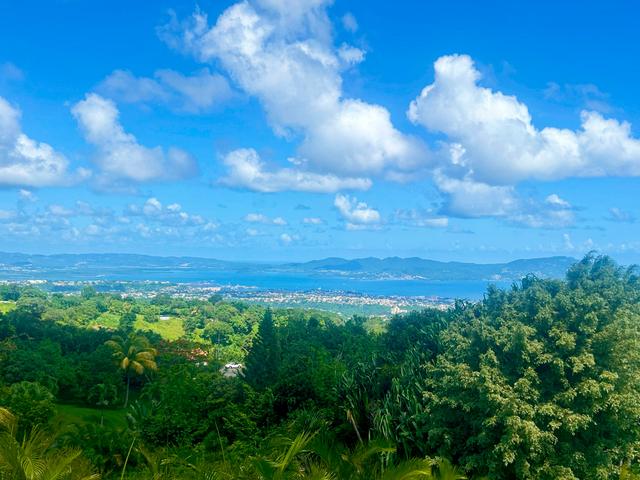 Vue panoramique sur la mer