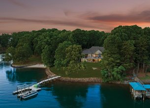 Sunset on Ballycastle: Lake Norman Luxury Rental