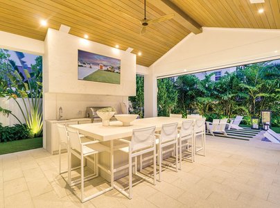 Modern Coastal Custom Home in Delray Beach Crafted by Bella Homes and Steve Petrucci