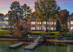 Gorgeous Waterfront Brick Home on Lake Norman