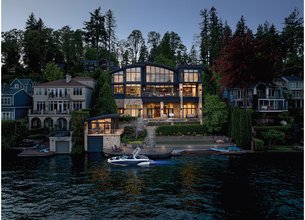 ICONIC CONTEMPORARY ON OSWEGO LAKE