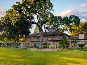 Atherton Estate On 3.17 Acres Of Extraordinary Grounds