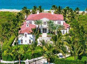 New Tropical Georgian-Inspired Oceanfront Estate