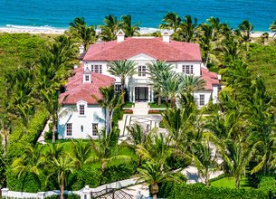 New Tropical Georgian-Inspired Oceanfront Estate