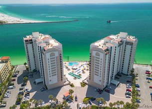 Cantilevered Over The Clearwater Beach Sky And Coast Line