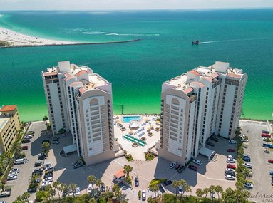 Cantilevered Over The Clearwater Beach Sky And Coast Line