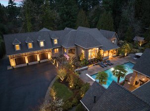 Gated Magnificent Forest Highlands Acreage Estate 