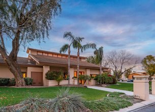 Amazing Contemporary Waterfront Home with Detailed Custom Wood Ceilings