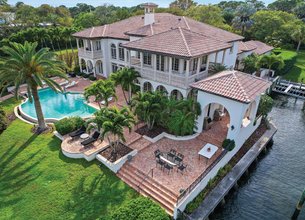 Waterfront Estate with Private Yacht Basin