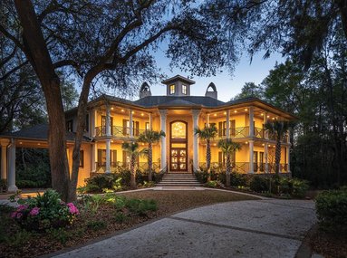 Tuscan Mediterranean-Inspired Home Nestled in Beresford Hall