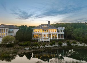 Incredible Panoramic, 180 Degree Marsh and Ocean Views