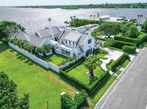 Custom Palm Beach Island Waterfront Estate Built by Albright Construction