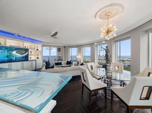 Beach Drive Modern Marvel 2-Story Penthouse Home