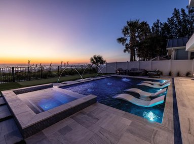 Modern Beachfront Luxury