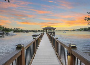 Rare Waterfront Home With Over 1 Acre in Cornelius