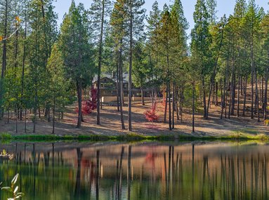 A Private Waterfront Sanctuary in Mountain Lake Estates
