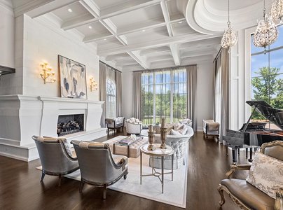 A Grand Estate Behind the Gates in Davidson