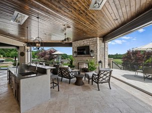 A Grand Estate Behind the Gates in Davidson