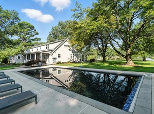 Beautifully Sited on 20 Picturesque Acres on the Shores of Irish Creek