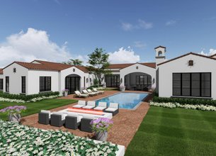 Transitional Santa Barbara -- New Construction