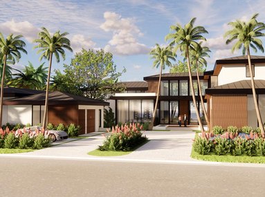 Modern Masterpiece in Prestigious Frenchman's Creek