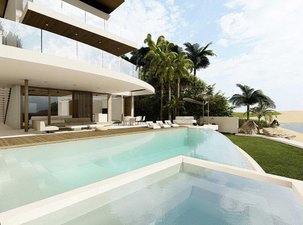 New Construction along Billionaire's Beach