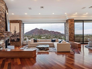 360º Mountain and City Light Views