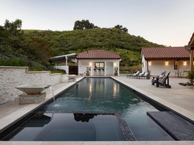 Discover Luxury Country Living in This Newly Rebuilt Spanish-Style Retreat