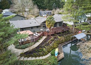 RARE SINGLE LEVEL LIVING ON OSWEGO LAKE
