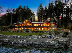 Timeless Timber-Frame Style Residence