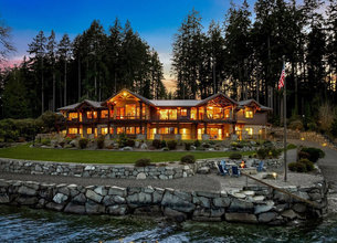 Timeless Timber-Frame Style Residence