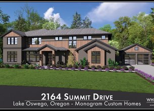 New Construction with Lake Views in Lake Oswego