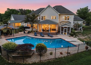 8,600+ SF Multi-Generational Estate on 2 Private Acres