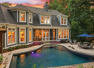 Nantucket-style Home on the Trump National Charlotte Golf Course