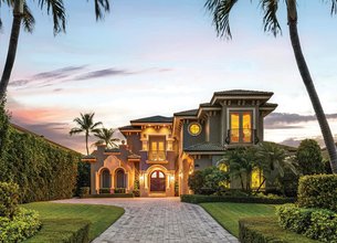 Extraordinary Waterfront Estate with Widewater and Sunset Views