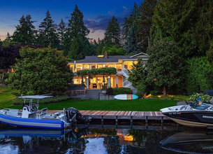 West Facing Waterfront Retreat